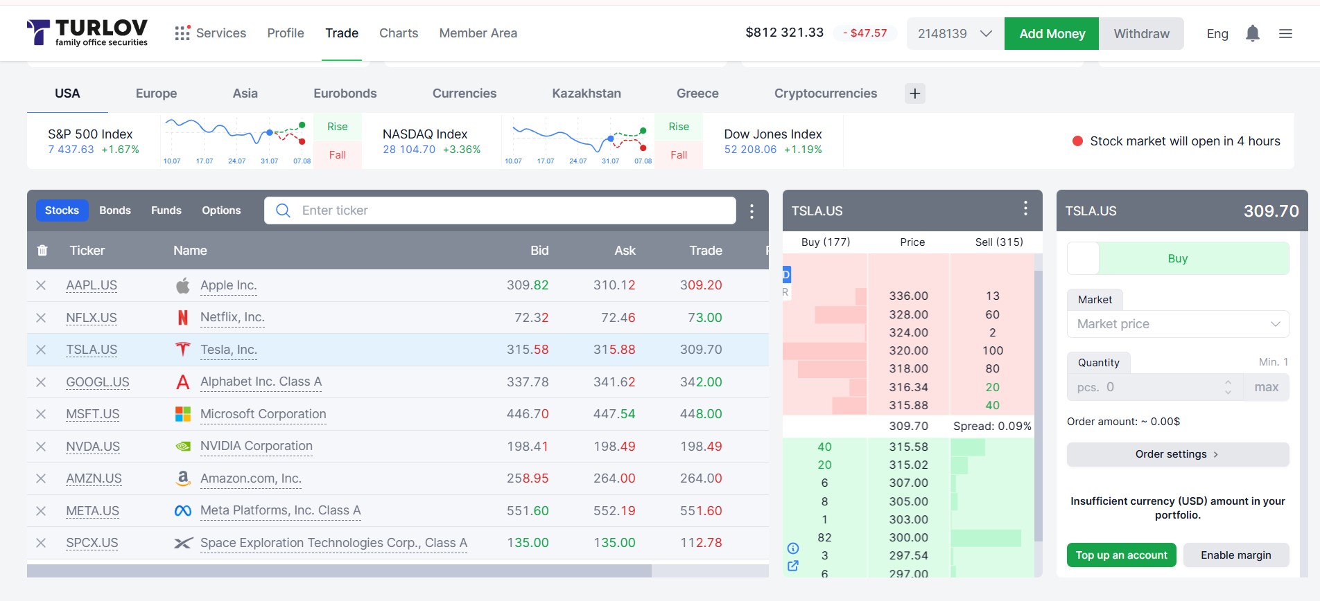 TFOS web terminal